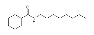 N-辛基环己甲酰胺 结构式