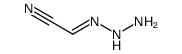 Acetonitrile, hydrazinoimino- (9CI) 结构式