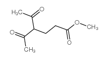 4-乙酰基-5-羰基己酸甲酯 结构式