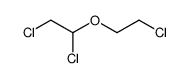1,2-二氯-1-(2-氯乙氧基)乙烷 结构式