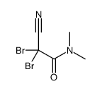 2,2-二溴-2-氰基-N,N-二甲基乙酰胺 结构式