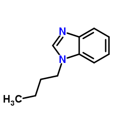 1-丁基-1H-苯并咪唑 结构式