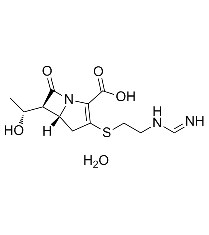 亚胺培南(一水物) 结构式