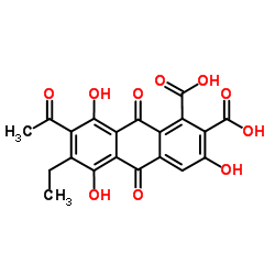 紫甘薯色素 结构式