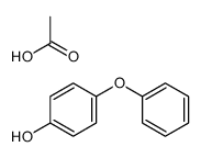4-苯氧基苯酚乙酸酯 结构式