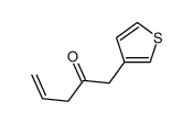1-(3-噻吩基)-4-戊烯-2-酮 结构式