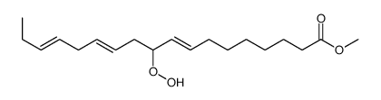10-氢过氧基十八碳-8,12,15-三烯酸甲酯 结构式