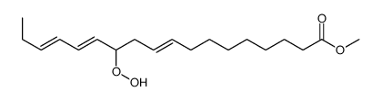 9,13,15-Octadecatrienoic acid, 12-hydroperoxy-, methyl ester 结构式