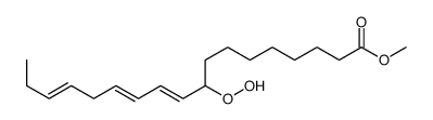 9-氢过氧基-10,12,15-十八碳三烯酸甲酯 结构式