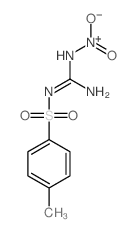 N1-对甲苯磺酰基-N2-硝基胍 结构式