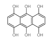 1,4,5,8,9,10-六羟基蒽 结构式