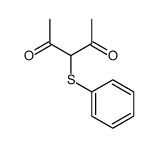 3-苯硫基-2,4-戊二酮 结构式