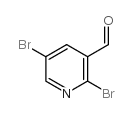 2,5-二溴烟醛 结构式