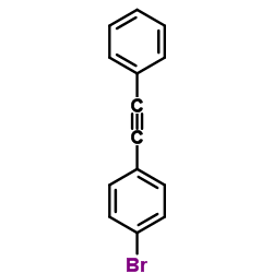 1-(4-溴苯肼)-2-苯乙炔 结构式