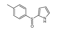 2-[(S)-(4-甲基苯基)亚磺酰基]-1H-吡咯 结构式
