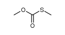O,S-二甲基硫代碳酸酯 结构式