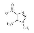 (9ci)-1-甲基-4-硝基-1H-咪唑-5-胺 结构式
