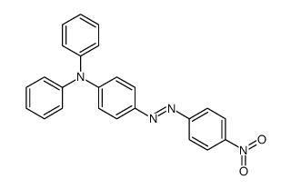 4-[(4-硝基苯基)偶氮]-N,N-二苯基苯胺 结构式