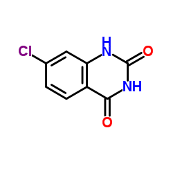7-氯喹唑啉-2,4(1H,3H)-二酮 结构式