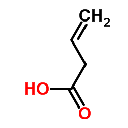 3-丁烯酸 结构式