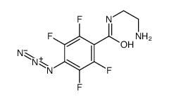 N-(2-氨基乙基)-4-叠氮基-2,3,5,6-四氟苯甲酰胺 结构式