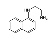 N-(1-萘基)乙二胺 结构式