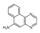 苯并[f]喹喔啉-6-胺 结构式