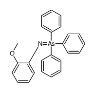 2-甲氧基-N-(三苯基亚胂基)苯胺 结构式