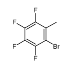 2-溴-3,4,5,6-四氟甲苯 结构式
