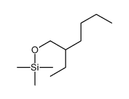 (2-Ethylhexyloxy)trimethylsilane 结构式