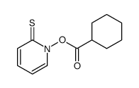 2-硫代-1(2H)-吡啶基环己甲酸酯 结构式