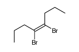 (E)-4,5-二溴-4-辛烯 结构式