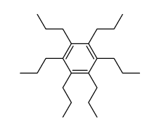 Hexapropylbenzene 结构式