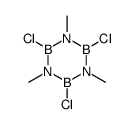 2,4,6-三氯-1,3,5-三甲基硼嗪 结构式
