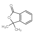3,3-二甲基-2-苯并呋喃-1(3H)-酮 结构式