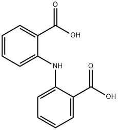 二苯胺-2,2'-二羧酸 结构式