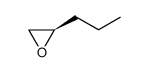 (R)-1,2-环氧基戊烷 结构式