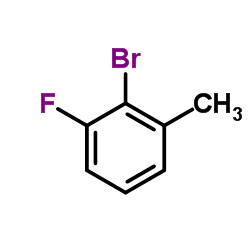 2-溴-3-氟甲苯 结构式