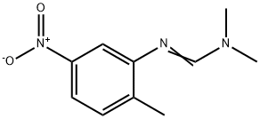 N'-(2-甲基-5-硝基苯基)-N,N-二甲基甲酰胺 结构式