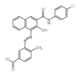 C.I.颜料红8 结构式