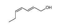 (2E,4Z)-庚二烯-1-醇 结构式