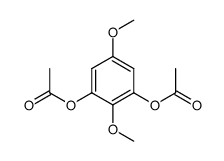 2,5-二甲氧基-1,3-苯二酚二乙酸酯 结构式