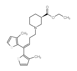 噻加宾乙酯 结构式