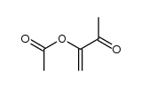 3-乙酰氧基-3-丁烯-2-酮 结构式