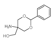 (5-氨基-2-苯基-1,3-二氧六环-5-基)甲醇 结构式