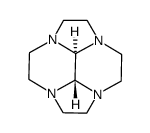 反式十氢-2a,4a,6a,8a-四氮杂环戊并[fg]苊 结构式