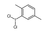 2-(二氯碘基)-1,4-二甲基苯 结构式
