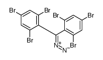 Benzene, 1,1'-(diazomethylene)bis[2,4,6-tribromo- 结构式