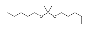 2,2-二(戊氧基)丙烷 结构式