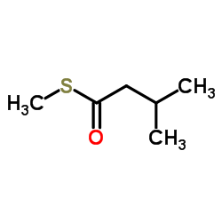 3-甲基硫代丁酸 S-甲酯 结构式